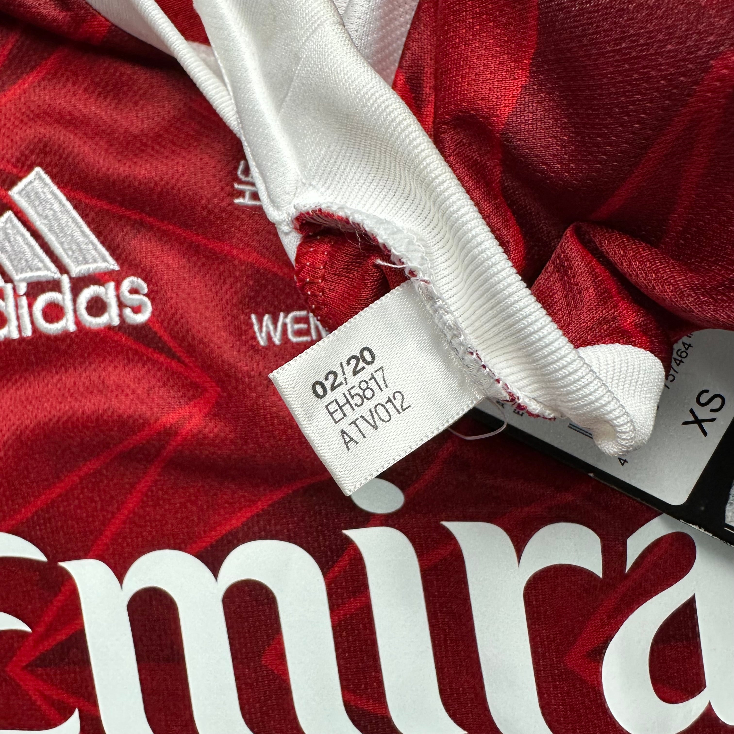 Arsenal 2020-21 Home Shirt (XS) Aubameyang #14 *BNWT